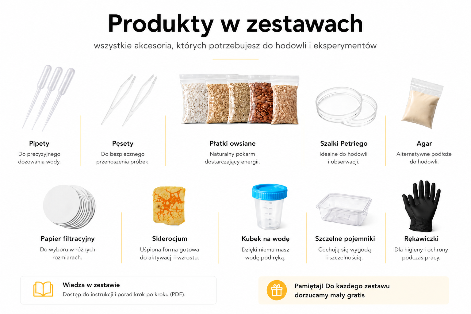 Zestaw do hodowli śluzowca